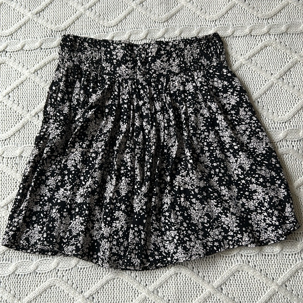 Garage Floral Mini Skirt